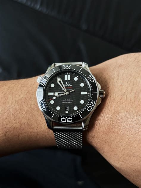 omega seamaster diver bracelet|omega seamaster milanese bracelet.